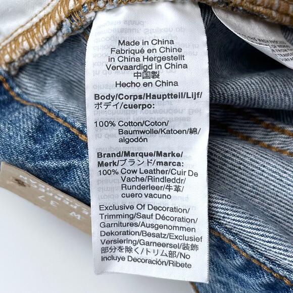 Madewell The Perfect Vintage Jean Size 37 or 24 Light Wash Denim - Picture 11 of 16